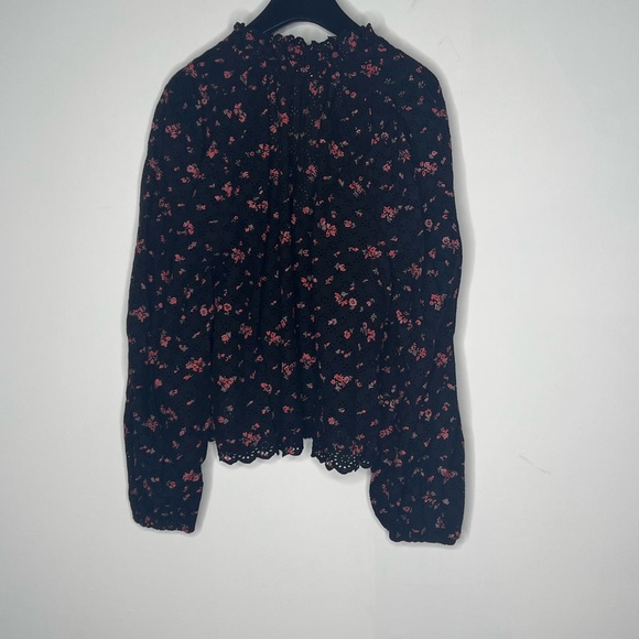 Ulla Johnson Siarah Floral Blouse XS 2 - Picture 2 of 7